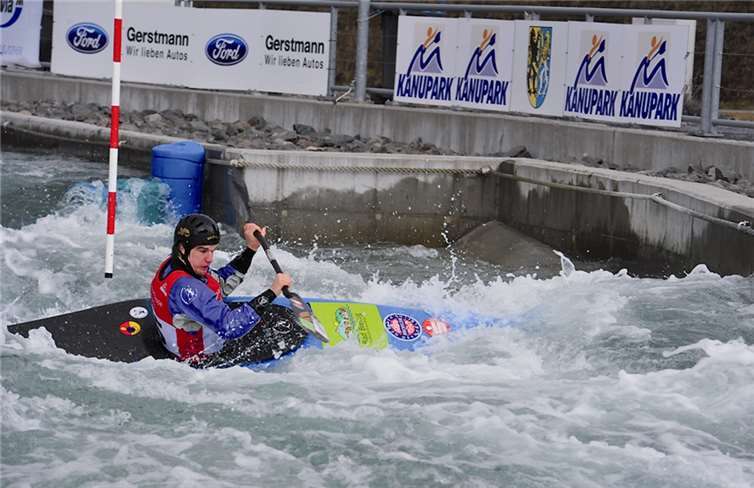 Tobias Mannheim steuerte sein Kajak auf Platz 20.