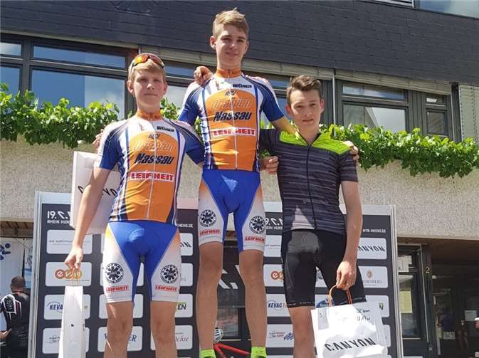 Tobias Pawelzik wurde in Rhens Dritter ...privat