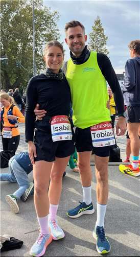 Tobis Wagner und Isabel Klöckner. Foto: privat