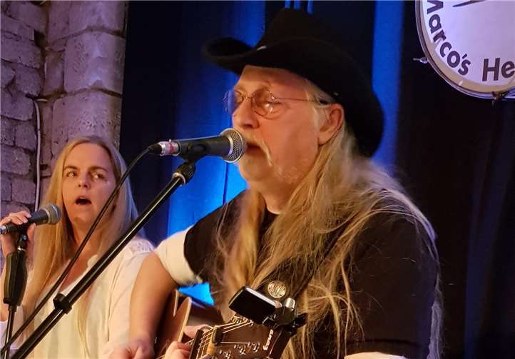 Toddo und Colleen waren ihrem Publikum ganz nah.  Privat