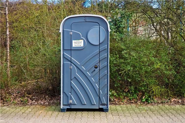 Flut: Bedarf an mobilen WCs wird überprüft Toilettenhäuschen in Bad Neuenahr-Ahrweiler. Foto: Stadt Bad Neuenahr-Ahrweiler