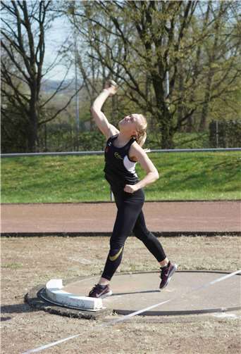 Tokessa Zinn beim Speerorama.