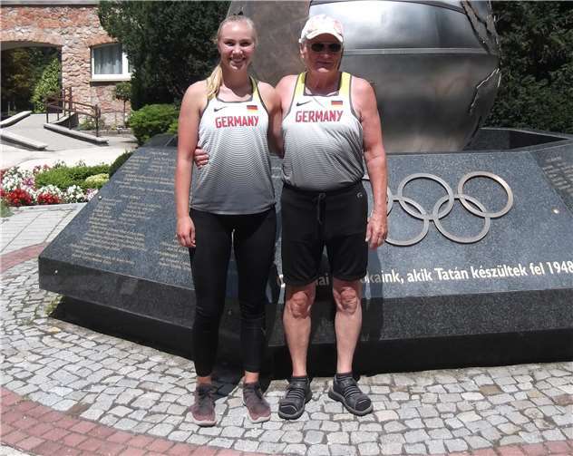 Tokessa Zinn und Wolfgang Geyer waren beide erfolgreich.Foto: privat