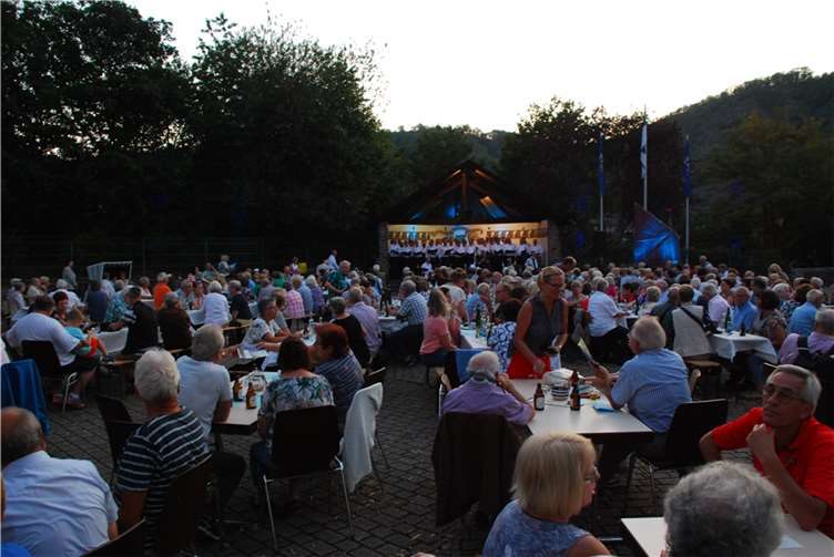 Tolle Atmosphäre bei den Shantysängern.Fotos: privat