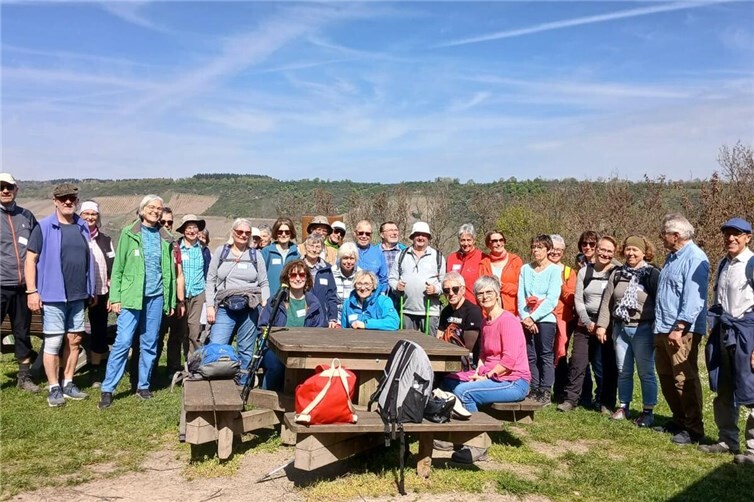 Tolle Aussichten und schönes Wetter beim Kolping-Pilgertag rund um Osterspai.
