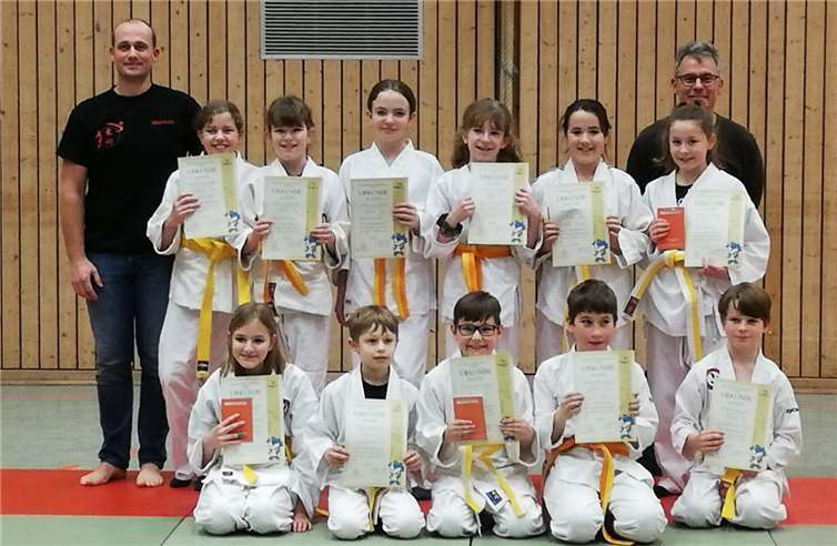 Tolle Ergebnisse gab es auch in der ersten Gruppe.