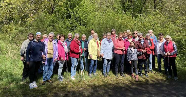 Tolle Frühjahrswanderung der kfd Linz.Foto: privat