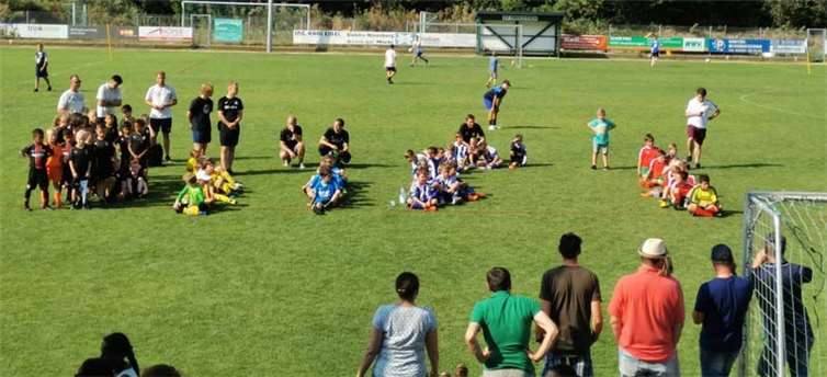 Tolle Fußballspiele bekamen die Gäste beim Turnier der E-Junioren zu sehen.