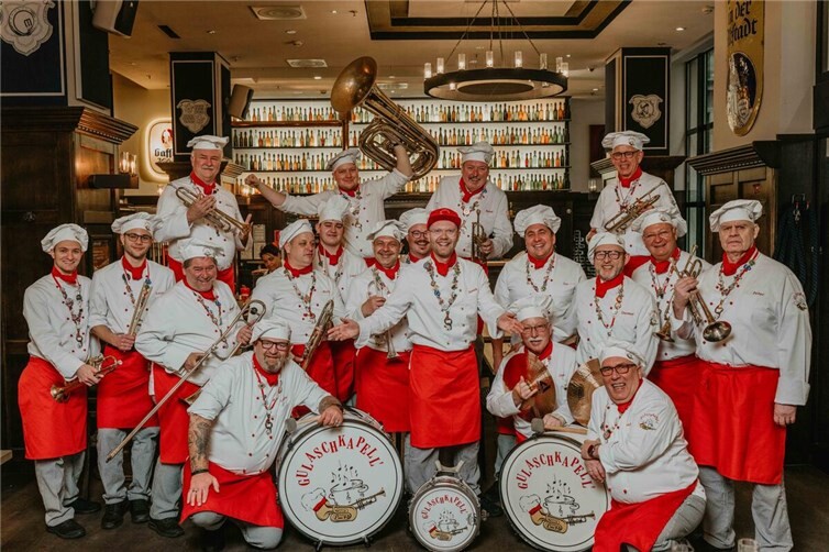 Tolle Karnevalssession für die Gulaschkapell.  Foto: Jonas Jankowski/Gulaschkapell