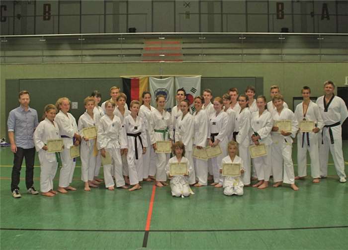 Tolle Leistungen mit dementsprechenden Ergebnissen zeigte die Jugend der Taekwondo-Abteilung.privat