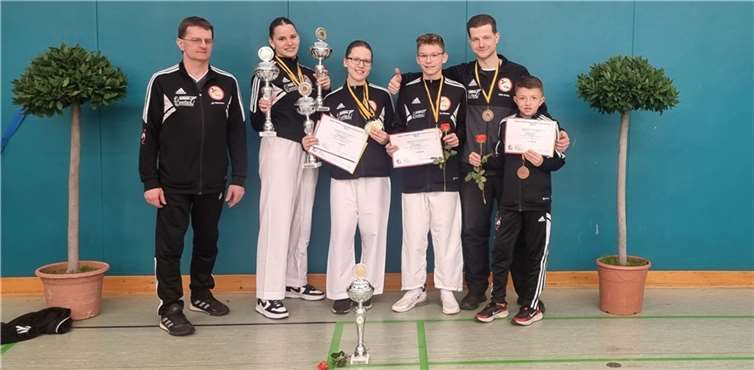 Tolle Leistungen zeigte das KSC-Team bei den Landesmeisterschaften. Quelle: KSC Puderbach