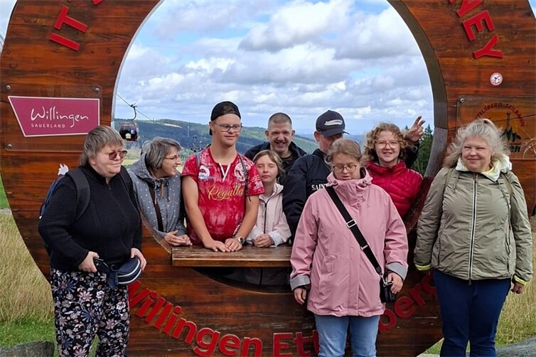 Tolle Panoramablicke und Höhlenforschung gehörten zu den Programmpunkten der Freizeit.
