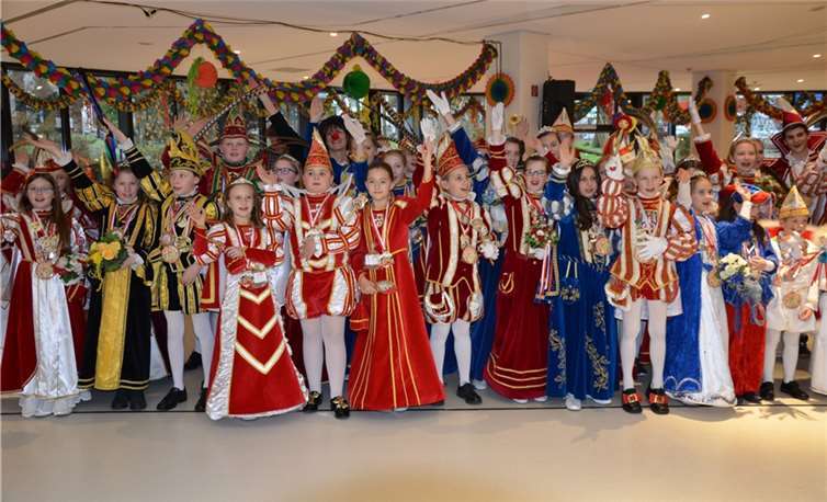 Tolle Stimmung bei den Kinderprinzen und Prinzessinnen. Rhein-Sieg-Kreis