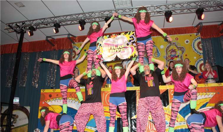 Tolle Tanzeinlagen wurden gezeigt.