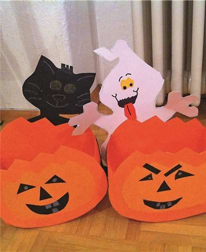 Tolle gebastelte Laternen.privat