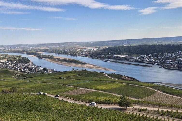 Toller Ausblick vom „Niederwald-Denkmal“