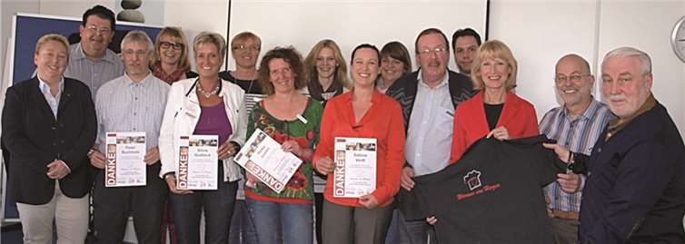 Toller Erfolg für die ehrenamtlichen Helfer des Jobcenters Koblenz und für ihre großartige Leistung gab es ein dickes Dankeschön, Lob und Anerkennung.  US