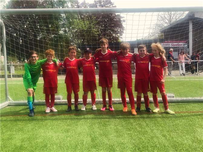 Toller Vorrundenspieltag bei der Mini EM für die JSG Ahrtal. Foto: privat