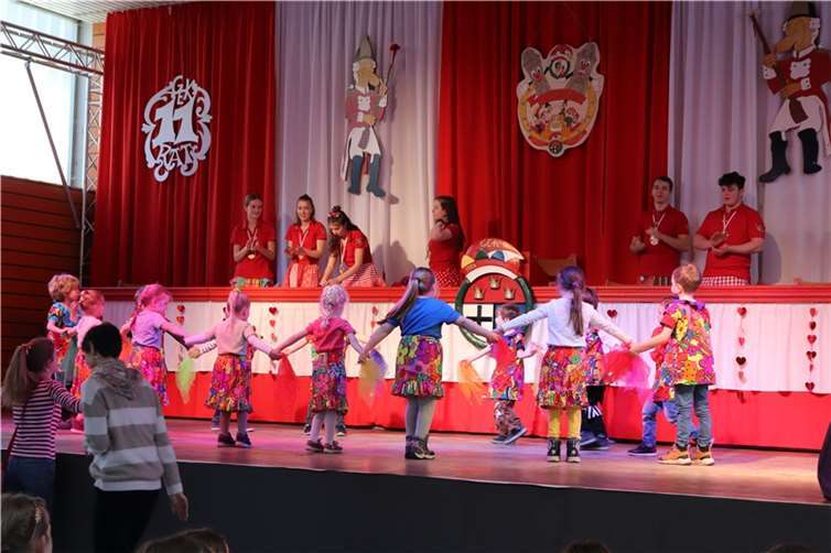 Tolles Programm bei der Erpeler Kindersitzung.  Foto: Daniela Simon