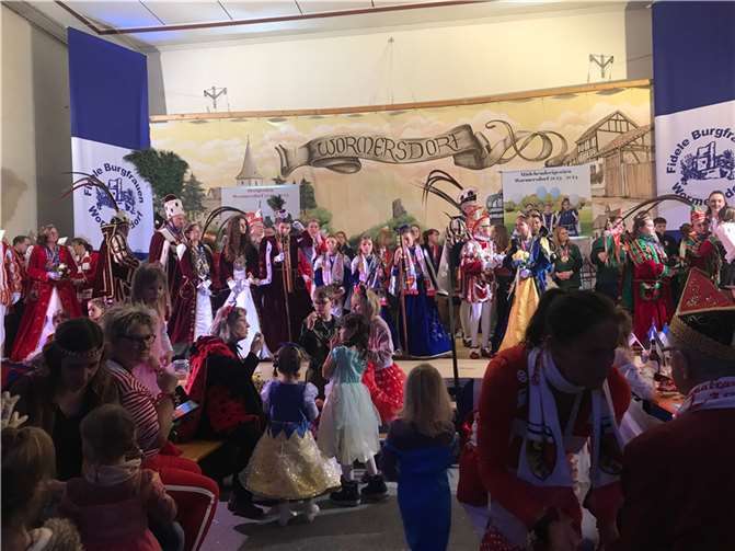 Tollitäten-Stelldichein.