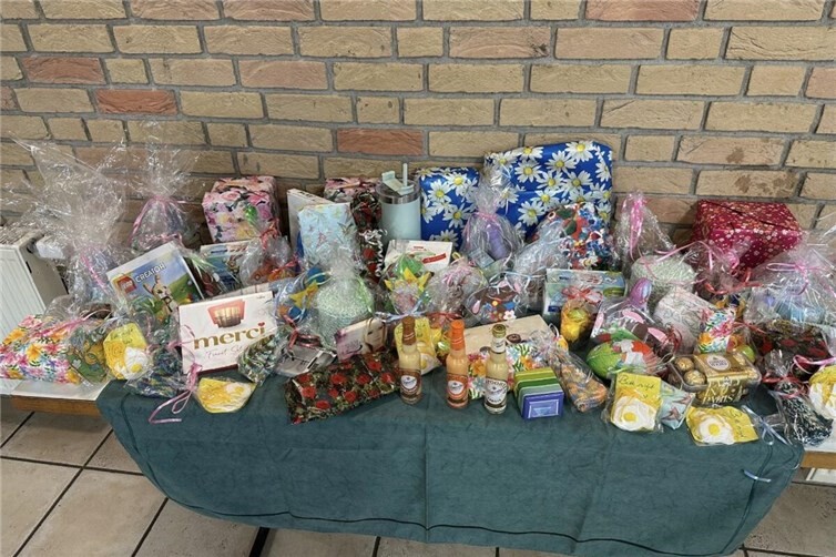 Tombola für das Ostereierschießen 