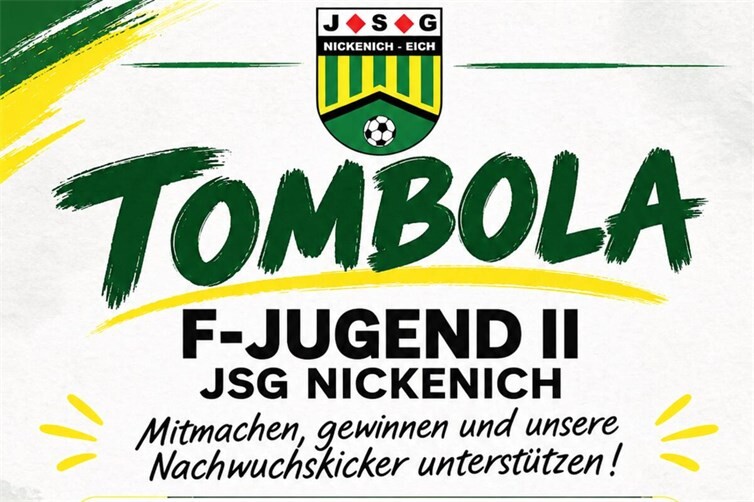 Tombola zu Gunsten der F-Jugend II aus Nickenich