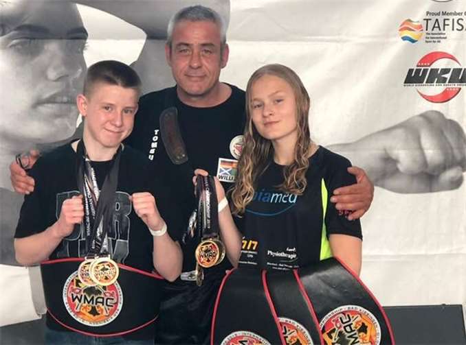 Tomburg Boxing Rheinbach feierte schöne Erfolge.Foto: privat