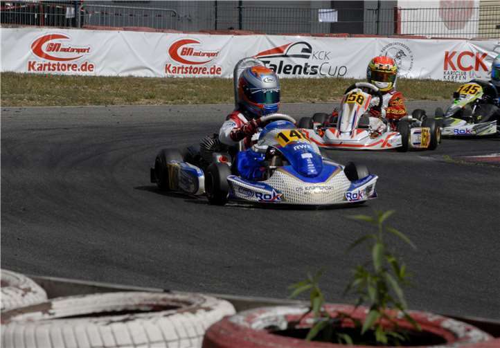 Tommie Lycklama à Nijeholt wurde 3. in der ROK CUP Kartrennserie´. Foto: privat