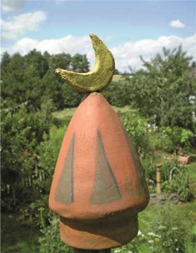 Tonarbeit im Weinberg. privat