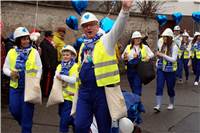 Toni Nikenich war einer der wenigen teilnehmenden Männer, die man in den Reihen ...