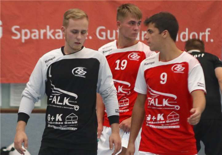 Toni Rademacher, Tido Strizke und Lukas Krämer vom TS Bendorf II.