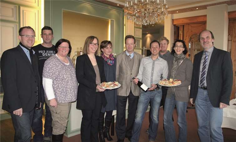 Top-Gastronome garantieren wieder starke Kost für starke Läufer. Privat