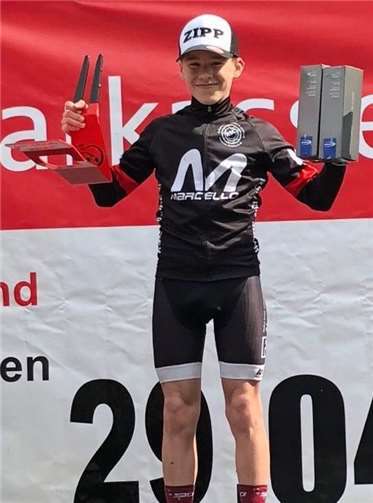 Torge Ruben Schmidt, Sieger in der U15 beim Klassiker in Düren. Familie Schmidt