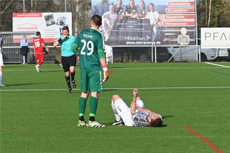 Torhüter Robin Rohr sorgte wieder mal dafür, dass hinten die Null stand.  Foto: SK