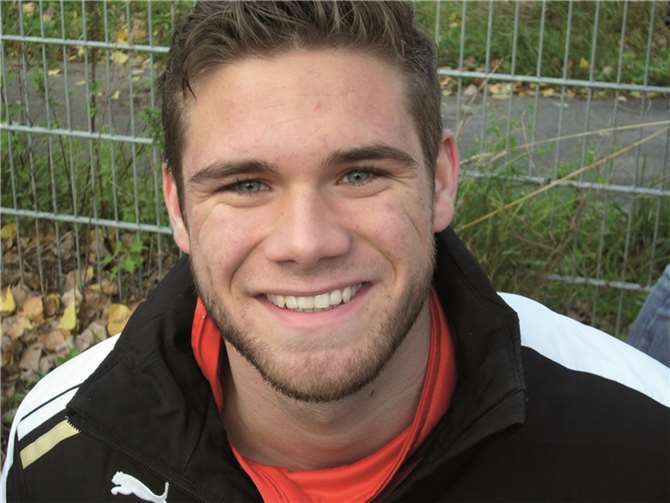 Torschütze Dominik Ansey. privat