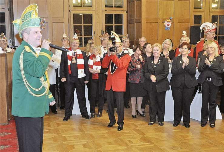 Torsten Schupp brachte den Saal in Stimmung