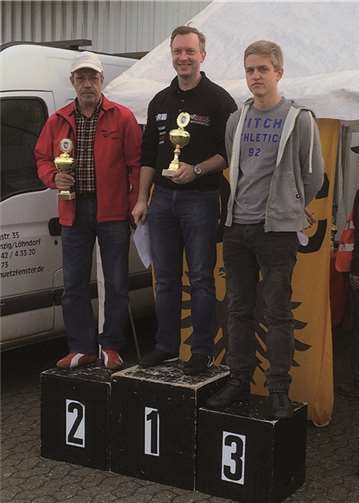 Torsten Schwarze und Nick Theisen vom Godesberger Motorclub konnten den ersten und dritten Platz belegen. privat