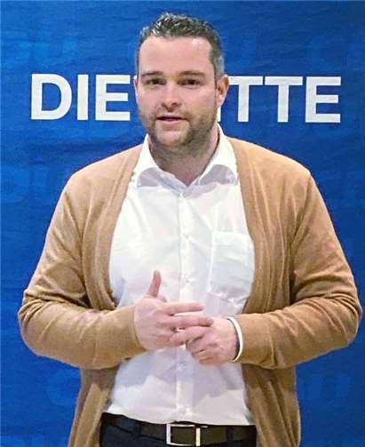Torsten Welling während seines Vortrages im Rahmen der Wahlkampf-Auftaktveranstaltung mit den CDU-Vorsitzenden. Foto: privat
