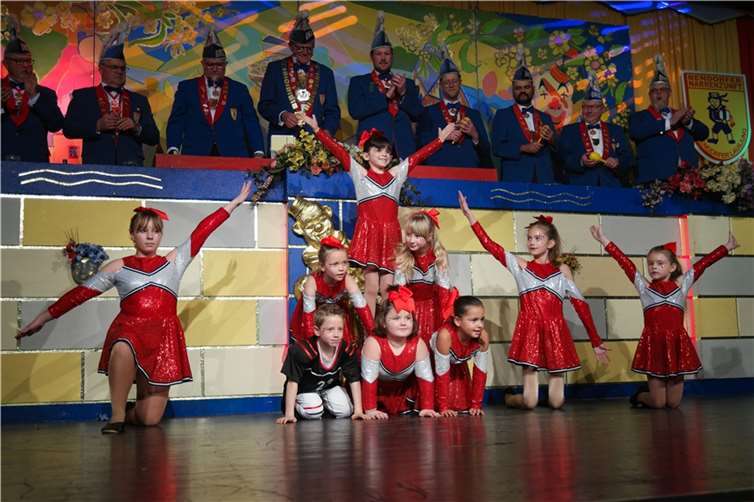 Tosenden Applaus bekamen die BNZ Chaospänz nach ihrem Tanz unter dem Motto „American Dream“.