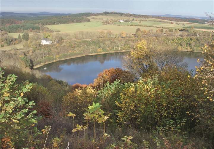 Totenmaar in der Eifel. privat