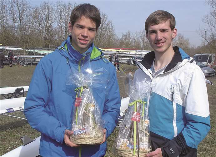 Toul 2015: Lukas Schäfer und Alexander Diedrich (v.l.). privat