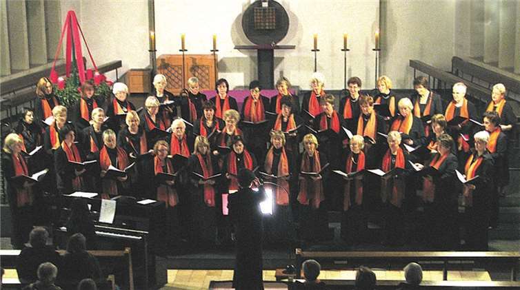 Traditionelle Weihnachtslieder wird der Frauenchor zu Gehör bringen. privat