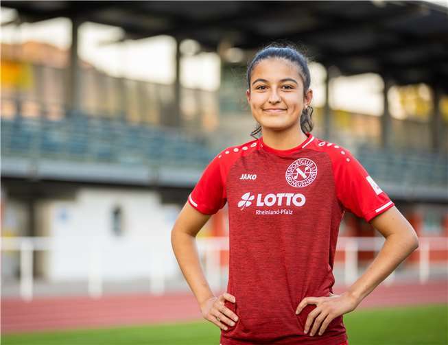 Traf vierfach: Berna Tokmak. Foto: Andreas Ennenbach