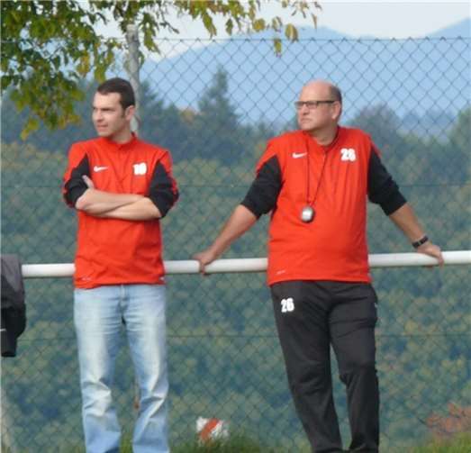 Trainer Dierk Schlottau und Co Christian Reuter. privat