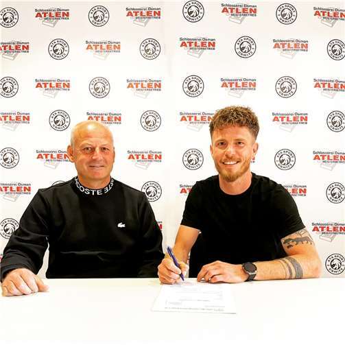 Trainer Kowalski mit Neuzugang Patrick Birkner. Foto: privat