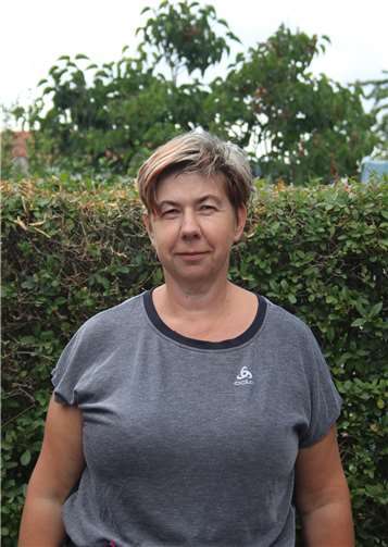 Trainerin Ines Huth.