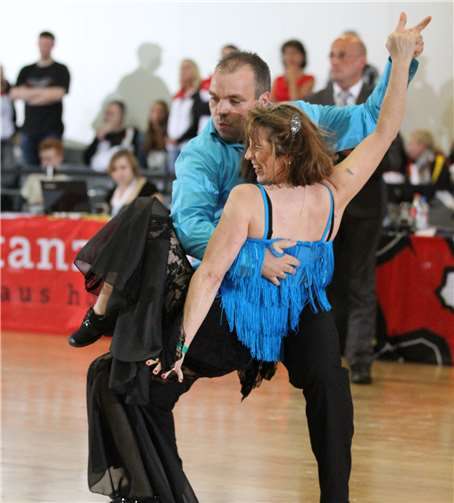 Trainerpaar Bea und Frank Kraft. Privat
