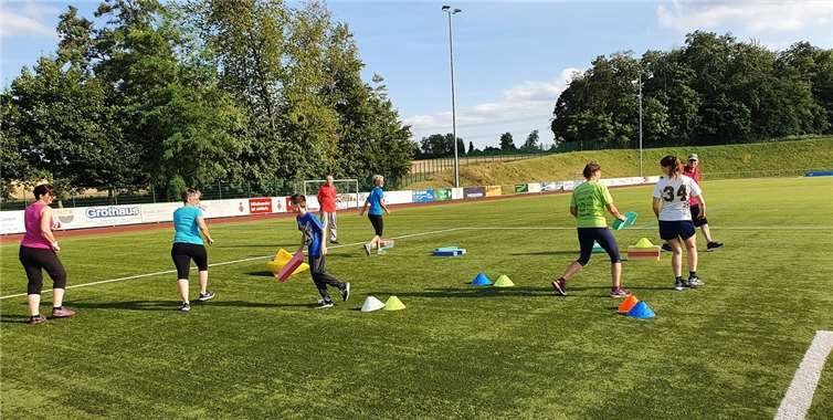 Training für das Sportabzeichen 2020.Foto: privat
