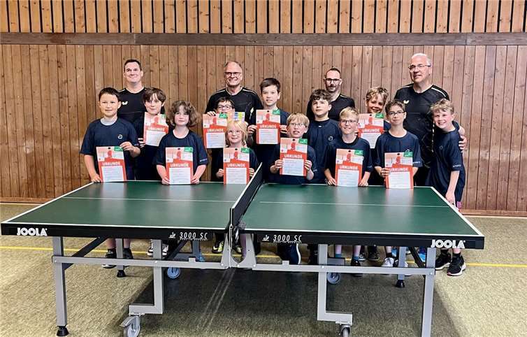 Training zahlt sich aus: Nachwuchs des SV Kail besteht alle Stationen. Foto: Toni Esch