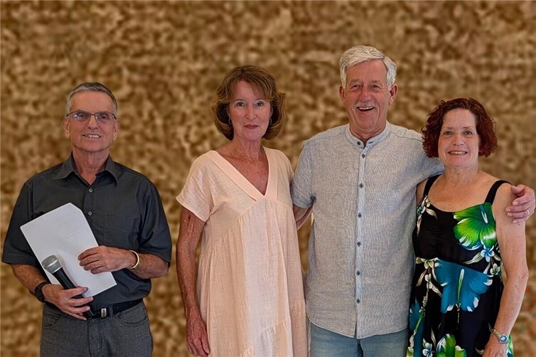 Trainingsteam, v.l.n.r.: Günter Winkel, Monika Nolden, Jens-Uwe Waindok, Mareyke Winkel.